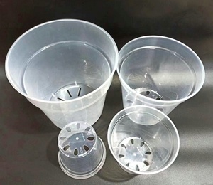 Nhà Máy Trực Tiếp Thêm Lớn Trong Suốt Nhựa Bán Buôn Hoa Lan Chậu Hoa Phong Lan Chậu Với Lỗ Vườn Nồi Lỗ Nhựa Bask - Product Image 5
