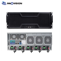 Haute Performance 4U 6 GPU PCIe 4.0 AI Server Barebone Option Processeur AMD EPYC 7003 7002 Serveur d'apprentissage en profondeur 4 + 1 CPSU
