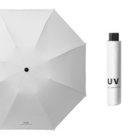 Parapluie pliant automatique 3 volets classique et tendance en pongee 190T avec impression personnalisée pour adultes, livraison immédiate