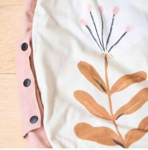 100% coton biologique conception personnalisée tapis de jeu sac de rangement de jouets pour enfants organisateur de stockage de jouets cordon Portable conteneur sac - Product Image 2