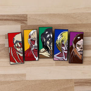 Sming Pins Titan émail broche Allen Anime revers badge japonais <span class=keywords><strong>manga</strong></span> broche vêtements sac à dos <span class=keywords><strong>accessoires</strong></span> - Product Image 1