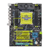 Nueva Placa Base ATX X99 Compatible con Intel Xeon E5 V3/V4, Doble Canal, 4x DDR4, SATA3.0, NVMe M.2, PCIe3.0 X16