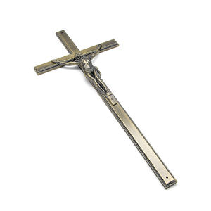 Chapado electrónico de estilo europeo, decoración de ataúd, cofre, crisol, forma de Jesús, Cruz de ataúd delicada - Product Image 2