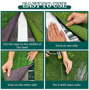 ENOCH-Cinta de unión de césped para paisajismo, cinta de costura de un solo lado no tejida para césped <span class=keywords><strong>artificial</strong></span> - Product Image 6