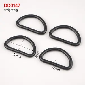 Bags Purses D Ring Connectors D Ring Buckle Sewing Craft Clothing 32 mm Backpack D Ring Webbing Strap And Leather Craft