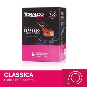Capsule di Caffè Toraldo Napoletano Miscela Classica, 150 Pezzi, 44mm-0.11/capsula - Product Image 1