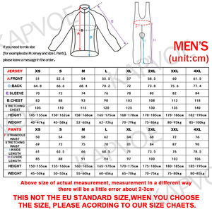 Ensemble de cyclisme pour hommes, maillot à manches longues avec pantalon à bretelles, Spandex, Polyester, évacuation de la transpiration, respirant, séchage rapide, pour adultes, printemps automne - Product Image 5