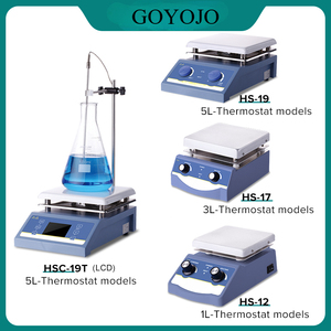 Placa Calefactora Magnética GOYOJO con Control Digital de Temperatura HS-12/HS-17/HS-19T, Agitador Magnético para Placa Calefactora HS-12/HS-17/HS-19T - Product Image 4