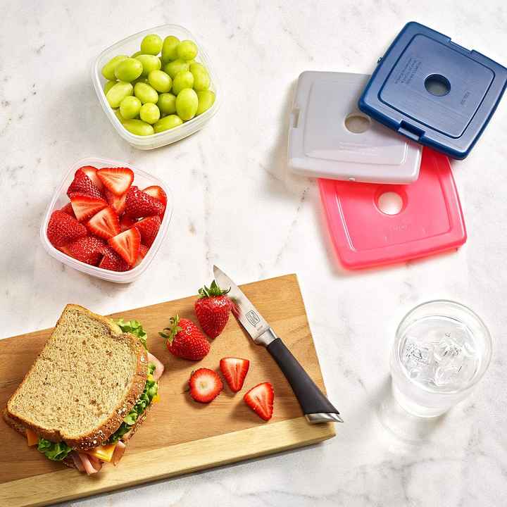 Vestibilità e refrigeratori freschi e freschi riutilizzabili sottili impacchi di ghiaccio per scatole da pranzo impacchi freddi di lunga durata per impacchi di ghiaccio