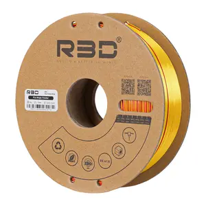 R3D New Triple Color PLA Filament 1.75mm 1KG for 3D Printer Red Yellow Blue