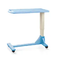 Medical Adjustable Overbed Table, Hospital Bed Side Table