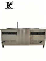 Lavavajillas Ultrasónico Comercial Premium, Lavavajillas Automático Ultrasónico para Cocina, Restaurante o Cantina