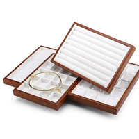 Schmuck-Präsentationstablett für Sammlerstücke, Ringe, Anhänger und Ornamente – Schmuckaufbewahrung und Ausstellungsständer, Muster-Präsentationstablett, Ausstellungsrequisiten