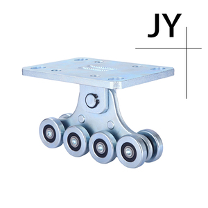Placa <span class=keywords><strong>de</strong></span> fijación <span class=keywords><strong>de</strong></span> rodillos para puerta corredera, herrajes <span class=keywords><strong>de</strong></span> alta resistencia, Universal, Cantilever, para almacén, fábrica, Villa, escuela - Product Image 6