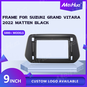 Meihua, Panel de navegación de alta calidad de 9 pulgadas, marco de salpicadero de Radio de coche para SUZUKI GRAND <span class=keywords><strong>VITARA</strong></span> <span class=keywords><strong>2022</strong></span> MATTEN BLACK - Product Image 2