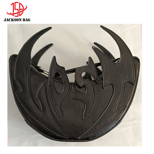 Borsa a tracolla 3D a forma di viso in pelle PU con cerniera, portamonete rotondo per <span class=keywords><strong>cellulare</strong></span>, personalizzabile da Jacksonleather Bags - Product Image 4