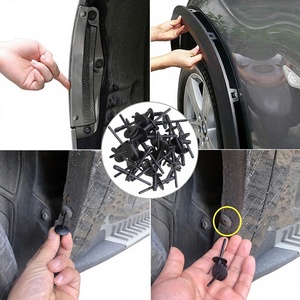 Protectores de guardabarros para BMW X1 X3 X5 X6, revestimientos de guardabarros, protectores de arco de rueda, 0.125 pulgadas de diámetro, material de plástico y nailon - Product Image 1