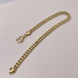 <span class=keywords><strong>Cadena</strong></span> Cubana de Oro Real de 18K, Sello AU750, Ancho de 4.2/5.4mm, Longitud Personalizada, Pulsera y Collar para Hombre y Mujer - Product Image 2