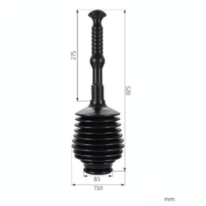 <span class=keywords><strong>Desatascador</strong></span> <span class=keywords><strong>de</strong></span> inodoros con diseño <span class=keywords><strong>de</strong></span> fuelle eficaz para desobstruir el baño - Product Image 6