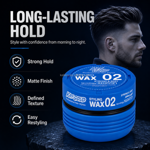 Cera para Cabello Profesional para Hombres, Fijación Fuerte y Flexible, Texturizante, Volumen Natural, Acabado Mate - Product Image 4