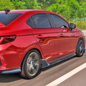 Protector de faldón lateral para coche, extensión de faldón, kit de carrocería para Honda City 2020-2025, accesorios para coche - Product Image 3