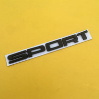 Autocollant Métallique 3D pour Coffre de Voiture, Emblème Sportif, Logo, Lettres, Badge