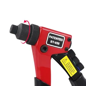 SUBAO BT958 Alat Penarik Paku Keling, Mesin Paku Keling Manual, Alat Paku Keling, 2.4-<span class=keywords><strong>3.2</strong></span>-4-4.8 - Product Image 5