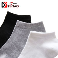 Chaussettes basses jetables en gros, production en vrac, bon marché, noires, blanches, grises, chaussettes pour hommes, chaussettes de travail