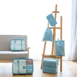 Ensemble de cubes de rangement de <span class=keywords><strong>voyage</strong></span> résistants à l'eau, sacs organisateurs de bagages pour valise, vêtements, articles de toilette, accessoires de <span class=keywords><strong>voyage</strong></span> d'affaires - Product Image 4