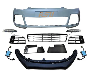 PP Material Tuning parts for VW POLO 2012-17 upgrade POLO R front bumper ASSY