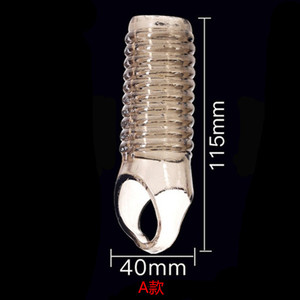 Pénis en silicone Anneau pénien Préservatif Jouets sexuels pour adultes pour hommes et femmes Masturbateurs Améliorer l'<span class=keywords><strong>orgasme</strong></span> - Product Image 6
