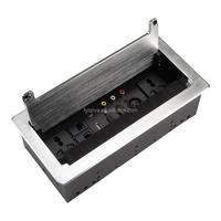 Prise de bureau escamotable à fermeture douce EU/UK/US avec câble de 30 mm pour tables de salle de réunion, prise de données USB, fiches CN EU US UK pour bureau