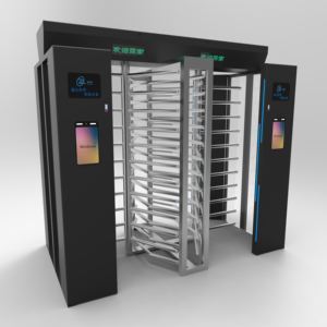 <span class=keywords><strong>TDZ</strong></span> ประตูหมุนความสูงเต็มรูปแบบความปลอดภัยสูงสำหรับโรงงานเรือนจำชุมชนสนามกีฬายิม RFID QR โค้ดการจดจำใบหน้า - Product Image 1