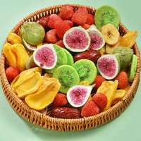Groothandel Bulk Gedroogde Aardbeienchips Gezonde Fruitsnacks Natuurlijk Veganistisch Knapperig Gedroogd Fruit OEM ODM Private Label