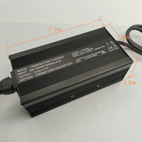C600M CHARGEUR 48V8A-12A COQUE EN ALLIAGE D'ALUMINIUM 60V6-10A 72V5-8A pour GO CART ÉLECTRIQUE GOLF VOITURE SCOOTER AVEC BATTERIE AU LITHIUM