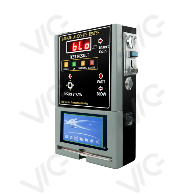In Stock Coin-Operated Breathalyzer Alcohol Detector OEM and ODM Gas Analyzer for Bar and Public Places