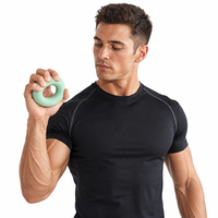 Balle de massage en silicone haute densité pour tissus profonds, logo personnalisé, portable, étanche, écologique, pour le dos, le cou et les épaules