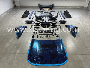 XLstyling ancien à nouveau Kit de carrosserie 1:1 pour <span class=keywords><strong>BMW</strong></span> F30 mise à niveau vers G80 M3 LOOK Conversion de voiture lifting Widebody pare-chocs avant Bodykit - Product Image 2