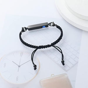 Pulsera de urna de cristal para cenizas, cuerda trenzada, brazalete ajustable, joyería conmemorativa de cremación, regalo de recuerdo funerario para seres queridos - Product Image 5