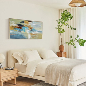 ภาพวาดนามธรรมทำด้วยมือที่สร้างขึ้นโดยมีเอกลักษณ์โดดเด่นด้วยสีสันที่โดดเด่นและรูป<span class=keywords><strong>แบบ</strong></span>ไดนามิกเพื่อเพิ่มพื้นที่อยู่อาศัยของคุณด้วยงานศิลปะ - Product Image 5