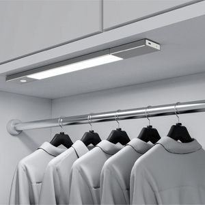 Gabinete de plato alimentado por batería con luces Led Sensor de movimiento inalámbrico debajo del Gabinete Espejo de <span class=keywords><strong>baño</strong></span> con luz Led - Product Image 2