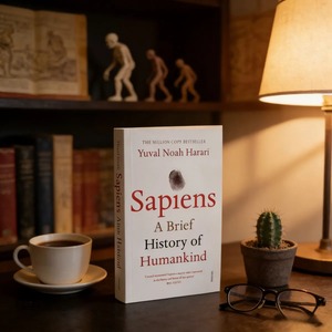 Sapiens: una <span class=keywords><strong>breve</strong></span> <span class=keywords><strong>storia</strong></span> dell'umanità di Yuval Noah Harari. Popolare libro di <span class=keywords><strong>storia</strong></span> globale classico che decodifica lo sviluppo umano - Product Image 4