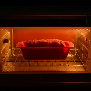 Factory Spot <b>Silicone</b> Rectangular Toast Bread Cake <b>Baking</b> Pan Non- Stick <b>Baking</b> Mould Tray - Product Image 5