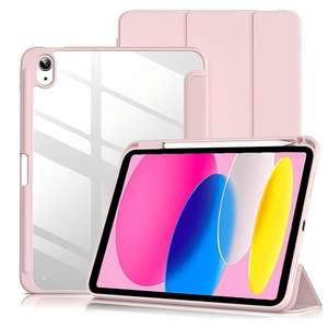 Funda Compatible con Apple iPad 11 2025, Funda Protectora Minimalista de Acrílico con Triple Pliegue, Funda Antigolpes para Tablet - Product Image 1