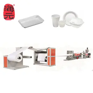 Hot selling plastic extruder PS foam sheet making machine for producing polystyrene foam plates
