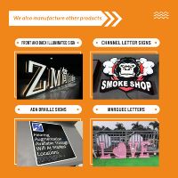 Letras LED 3D Retroiluminadas de Acero Inoxidable IP65 para Rótulos de Tiendas, Publicidad y Salones de Belleza, Fabricación OEM/ODM, Marca Daco Sign