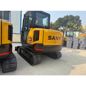 Miniexcavadora Sany SY55U Usada de Segunda Mano en Buenas Condiciones - Product Image 6