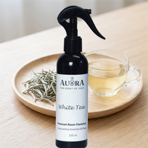 Ambientador de aire para salón de té blanco con etiqueta personalizada, 200 ml, líquido a base de aceite esencial para el hogar de larga duración, coche, tasa de fábrica de zapatos - Product Image 1