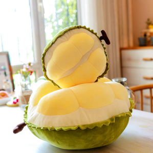 Juguete de Peluche de Fruta de Durián y <span class=keywords><strong>Naranja</strong></span>, Diseño Creativo, Personalizado, OEM, Venta al Por Mayor, Almohada de Durián de Peluche, Peluches Lindos - Product Image 6