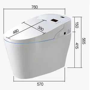 SUNDREAM 지능형 APP 세라믹 자동 스마트 화장실